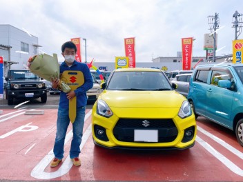 Ｍ様スイフトスポーツご納車おめでとうございます！！